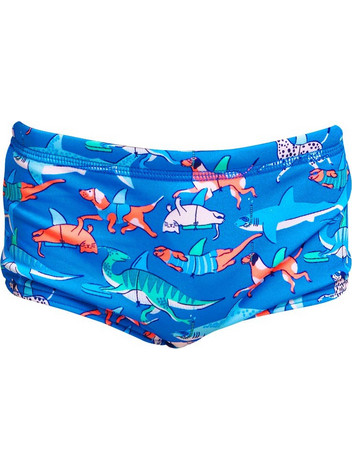 Funky Trunks Toddler Printed Αθλητικό Παιδικό Μαγιό Σλιπ για Αγόρι Μπλε FTS002B71891