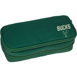 Back Me UP NBA Bucks Κασετίνα με 2 Θήκες Κυπαρισσί 338-20141