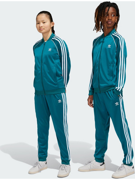 Adidas Παιδικό Παντελόνι Φόρμας Πετρόλ IY7463