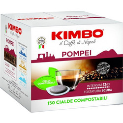Kimbo Κάψουλες Espresso Pompei Συμβατές με Μηχανή E.S.E Pod 150τμχ