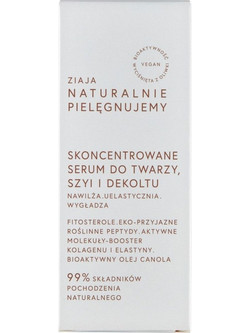 Ziaja Natural Care Concentrated Face & Neck Serum 30ml