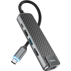 Hoco HB23 USB-C Docking Station με HDMI 4K PD Ethernet