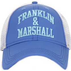 Franklin & Marshall Ανδρικό Καπέλο Jockey με Δίχτυ Υφασμάτινο Μπλε JU4005.000.A0466-1636