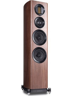 Wharfedale EVO 4.3 Ζεύγος Ηχείων Hi-Fi Δαπέδου 3 Δρόμων Walnut