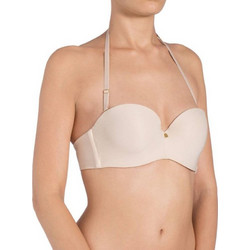 Triumph Body Make-Up Essentials Σουτιέν Strapless με Ελαφριά Ενίσχυση με Μπανέλα Μπεζ 10156745-00NZ