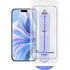 Vivid Full Face w/ Applicator Tempered Glass Black (iPhone 16 Pro Max)