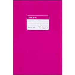 Clever Τετράδιο Ριγέ B5 50 Φύλλων Φούξια 5205486219402