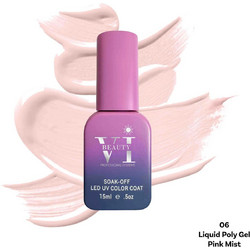 Mixcoco Liquid Poly Gel 06 Pink Mist 15ml