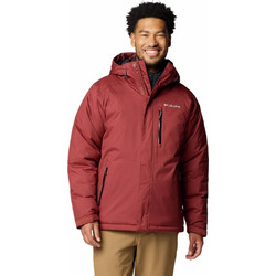 Columbia Oak Harbor II Insulated Αθλητικό Ανδρικό Μπουφάν Χειμωνιάτικο Παρκά Αδιάβροχο Μπορντό 2089435-681