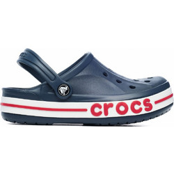 Crocs Bayaband Clog Παιδικά Παπούτσια Θαλάσσης Ανατομικά Navy Μπλε Κόκκινα Λευκά 207019-410