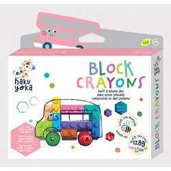 Haku Yoka School Bus Κηρομπογιές Σετ 11τμχ