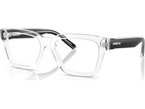 Arnette AN7228 1215 Γυναικείος Σκελετός Γυαλιών Οράσεως Κοκάλινος Μαύρος Διαφανής