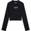 Guess Παιδικό Crop Top Μακρυμάνικο Μαύρο J4YI49KBZP4-JBLK