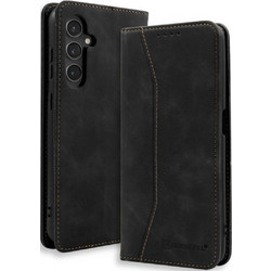 Bodycell Pu Leather Book Black (Samsung Galaxy S23 FE)