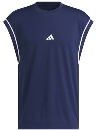 Adidas Basketball All-World Ανδρικό Αθλητικό T-Shirt Navy Μπλε JN4748