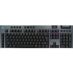 Logitech G915 X Lightspeed Ασύρματο Μηχανικό Gaming Πληκτρολόγιο με GX Optical Διακόπτες RGB Black