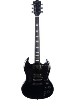 Eko Guitars DV300 Ηλεκτρική Κιθάρα Double Cut με HH Μαγνήτες Black