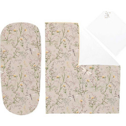 KikkaBoo Secret Garden Σετ Λίκνου Beige 6τμχ