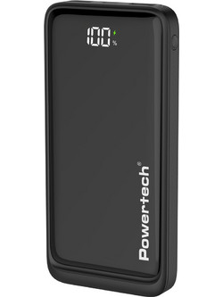 Powertech PT-1326 Power Bank 10000mAh 22.5W με 2 Θύρες USB-A & Θύρα USB-C Quick Charge 4.0+ Black