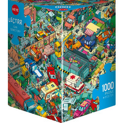 Puzzle Heye Puzzle Lectrr Car Cemetery 1000 Κομμάτια