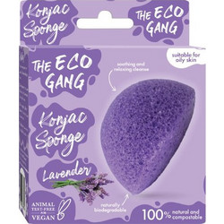 The Eco Gang Lavender Σφουγγάρι Καθαρισμού για Αποτοξίνωση Προσώπου