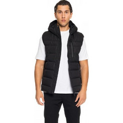 Biston Αμάνικο Ανδρικό Μπουφάν Puffer Μαύρο 52-202-004