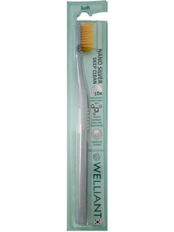 Welliant A1 Nano Silver Deep Clean Soft Oδοντόβουρτσα Γκρι