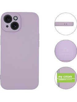 Sonique My Colors Silicone Back Cover Violet (iPhone 15)