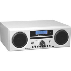 Roadstar HRA-9D+BT Ηχοσύστημα Hi-Fi 2.0 30W με CD Player και Bluetooth Silver
