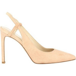 Nine West TARLY Γόβες Suede Slingback με Τακούνι Στιλέτο Μπεζ 25024027-329