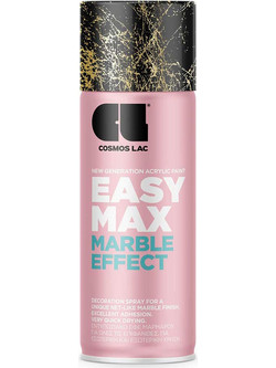 CosmosLac Easy Max Marble Effect Σπρέι Βαφής Χρυσό 400ml