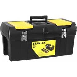 Stanley 1-92-067 Βαλίτσα Εργαλείων Πλαστική με Ταμπακιέρα Αδιάβροχη Π27xΒ61xΥ28cm