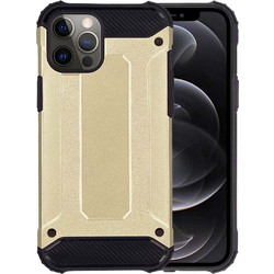 Sonique Heavy Armor Back Cover Gold (iPhone 12 Pro Max)