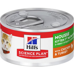 Hill's Science Plan Kitten & Mother Mousse with Chicken & Turkey 85gr