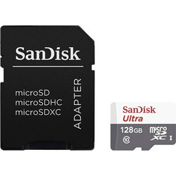 Sandisk Ultra microSDXC 128GB Class 10 UHS-I + Adapter