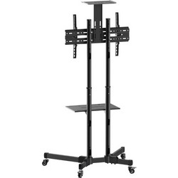 Akai ST3770 Βάση Τηλεόρασης Δαπέδου Τροχήλατη 37"-70" έως 50kg