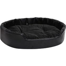 vidaXL Καναπές Κρεβάτι Σκύλου Μαύρος 90x79cm 171263