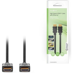 Nedis Καλώδιο HDMI 2.0 HDMI Male to HDMI Male 1.5m Black