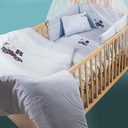 Dimcol Car 29 Βρεφικό Πάπλωμα Κούνιας 140x100cm Γαλάζιο