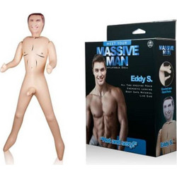 NMC Massive Man Eddy Male Sex Doll Φουσκωτή