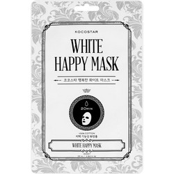 Kocostar White Happy Sheet Μάσκα Προσώπου για Λάμψη 1τμχ
