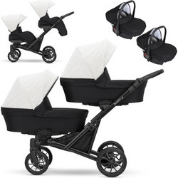 Kunert Booster Καρότσι Μωρού 3 σε 1 Black White