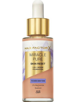 Max Factor Miracle Pure Serum 60 Light Liquid Make Up 30ml