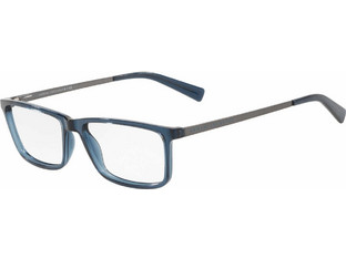 Armani Exchange AX3027 8238 Ανδρικός Σκελετός Γυαλιών Οράσεως Κοκάλινος Μεταλλικός Γκρι Μπλε