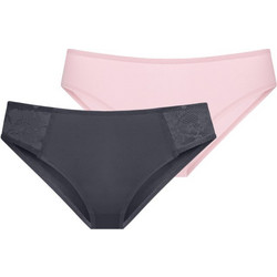 Dorina Radha Γυναικεία Slip με Δαντέλα 2Pack FXCH0040LA141-2X0388