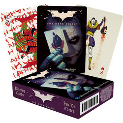 Aquarius DC The Dark Knight The Joker Τράπουλα Πλαστική Μωβ 840391123700