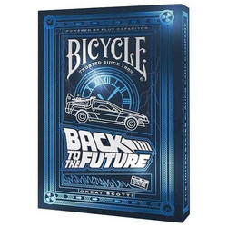 Bicycle Back To The Future Τράπουλα Πλαστικοποιημένη Navy Μπλε 10031886