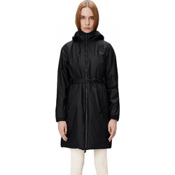 Rains Lohja Γυναικείο Μπουφάν Softshell Μακρύ Αδιάβροχο Μαύρο 15880