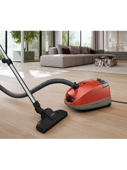 Miele Guard S1 Junior Ηλεκτρική Σκούπα 890W με Σακούλα 3.5lt Κόκκινη