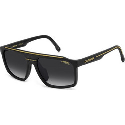 Carrera CA04S I469O Ανδρικά Γυαλιά Ηλίου Μάσκα Κοκάλινα Μαύρα με Μαύρο Degradee Φακό